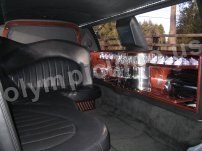 Stretch Lincoln Town Car Limousine Interior (Forward Facing)